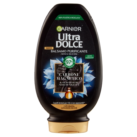 Garnier Ultra Dolce Carbone Magnetico Balsamo Purificante & Idratante 250 ml